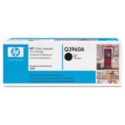 Hp 122A Toner, Black Single Pack, Q3960A